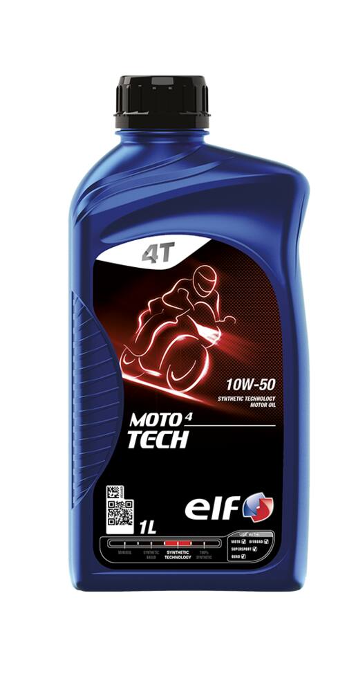 RTL213949 ELF MOTO 4 TECH 10W50 1L | elf racing us